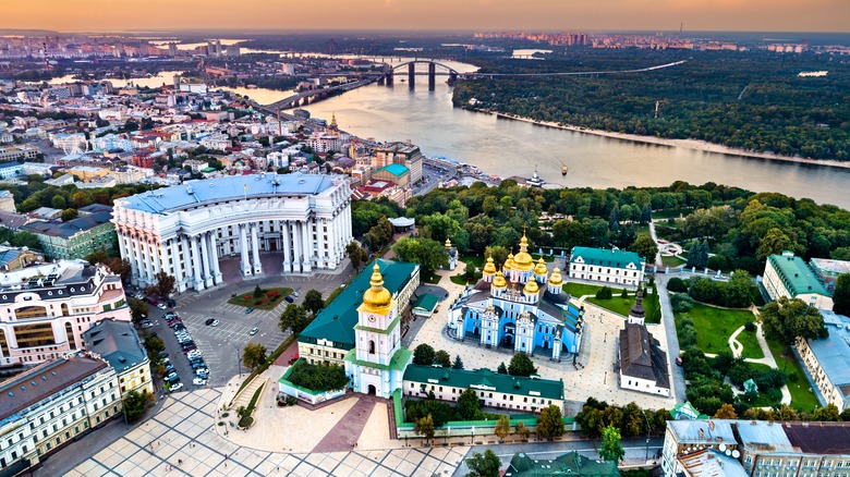 Kyiv's historical sites before war