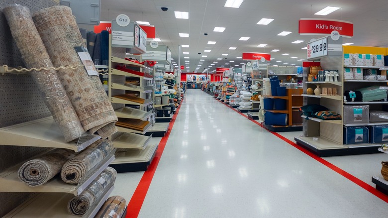 Target home goods isle 