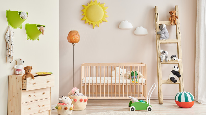 Neutral baby nursery