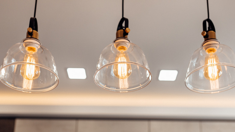 hanging light fixture
