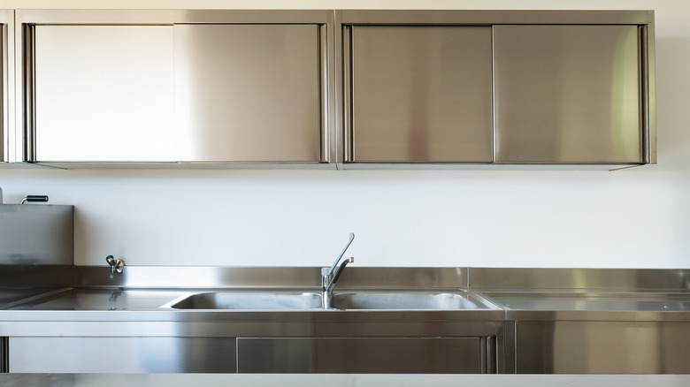 kitchen with stainless steel