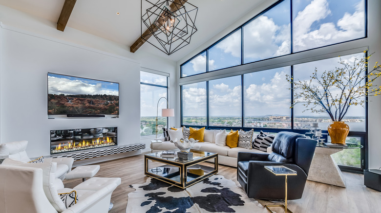 Contemporary living room