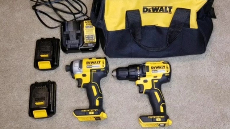 Dewalt drill and driver kit