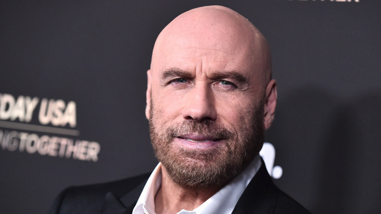 John Travolta smiling