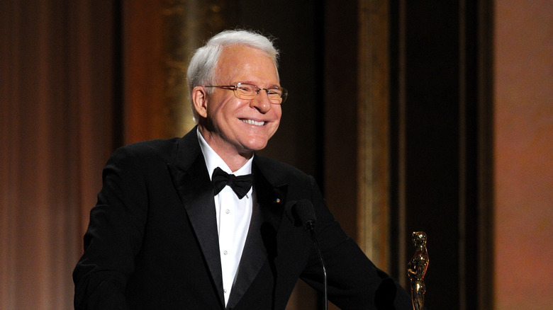 Steve Martin laughing
