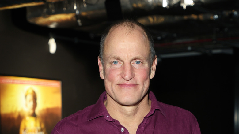 Woody Harrelson poses at an event