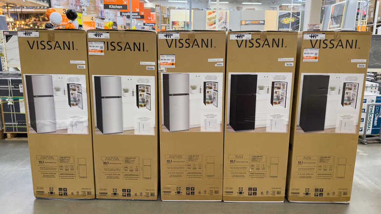 Vissani fridges ready to be shipped out