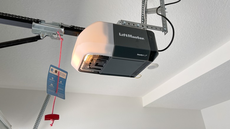 A LiftMaster garage door opener