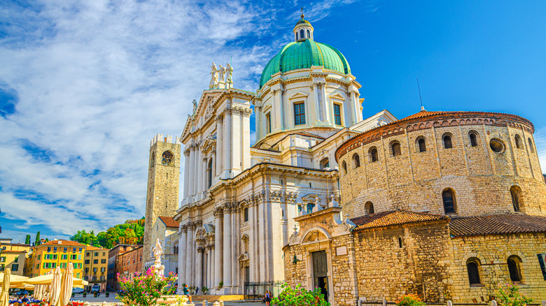 Cathedral with green dome 