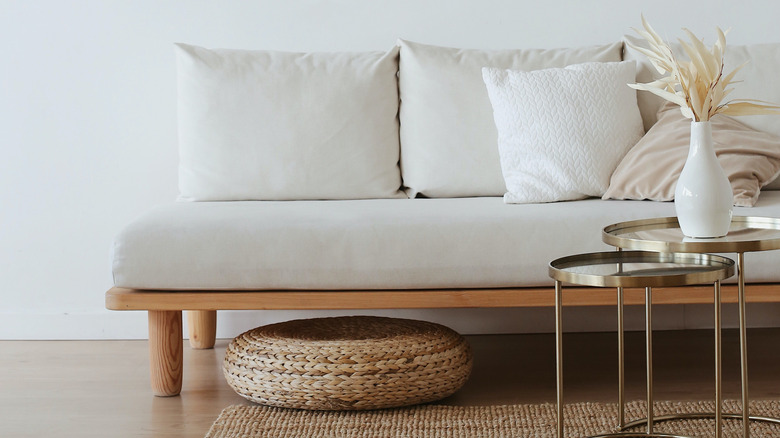 neutral accents on a daybed