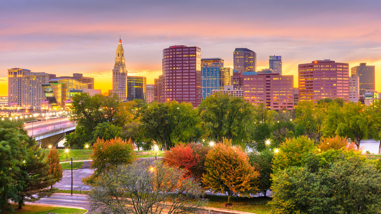 Hartford, CT skyline