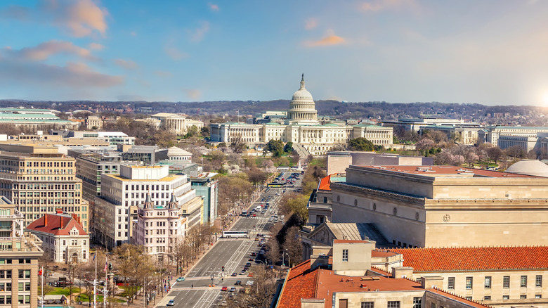 Capitol building in Washington D.C. 