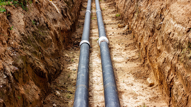 exposed utility lines