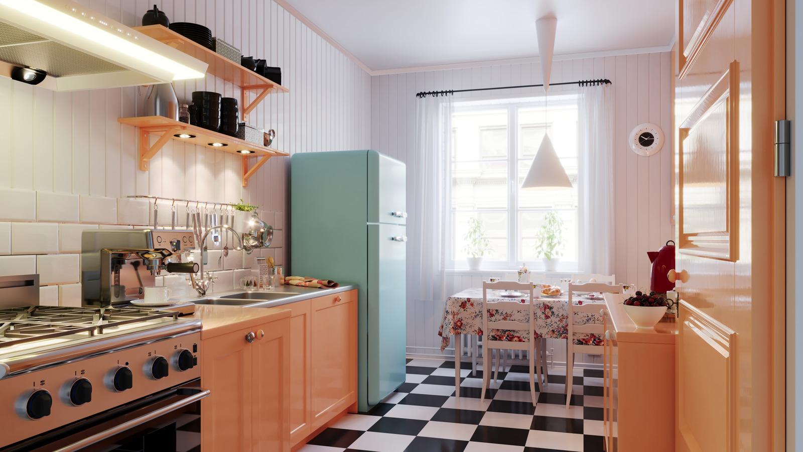 The Old-School Kitchen Essential That Doubles As A Chic Storage Solution