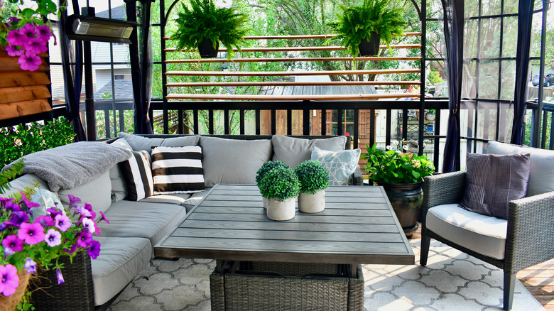 Wicker furniture