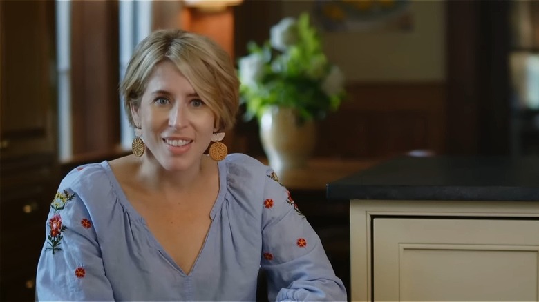 Erin Napier smiling in interview