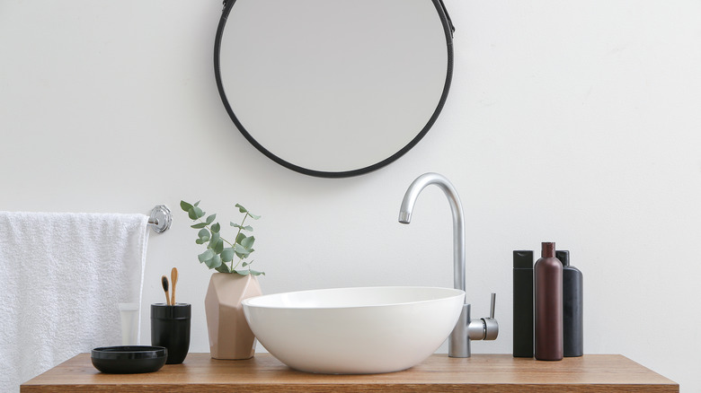 modern bathroom sink