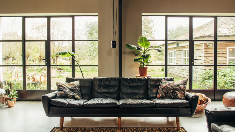 Mid-century modern living room