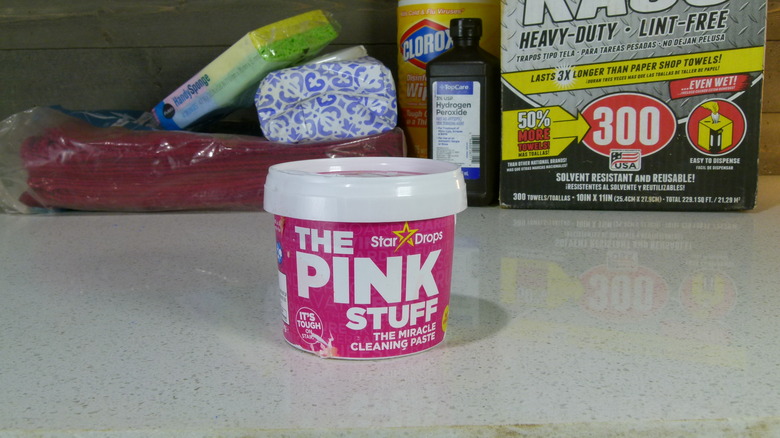 The Pink Stuff vs oven spray #thepinkstuff #thepinkstuffcleaning