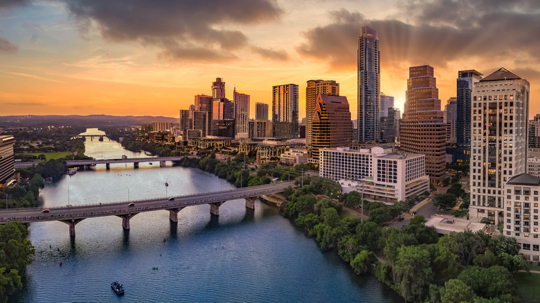 Downtown Austin, Texas, city skyline