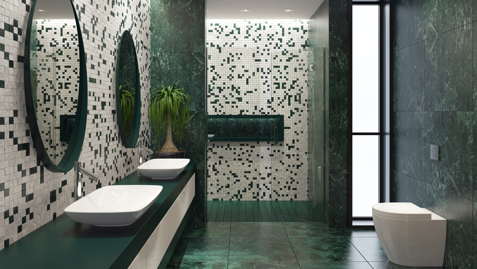 The Preferred Bathroom Color That's On Trend For 2024