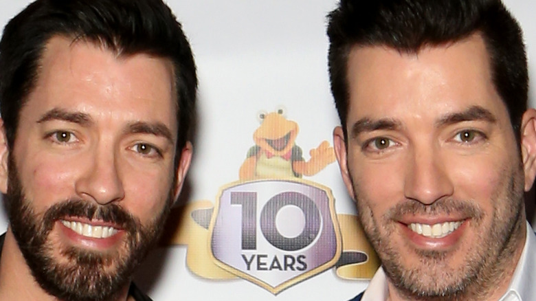Property brothers on red carpet