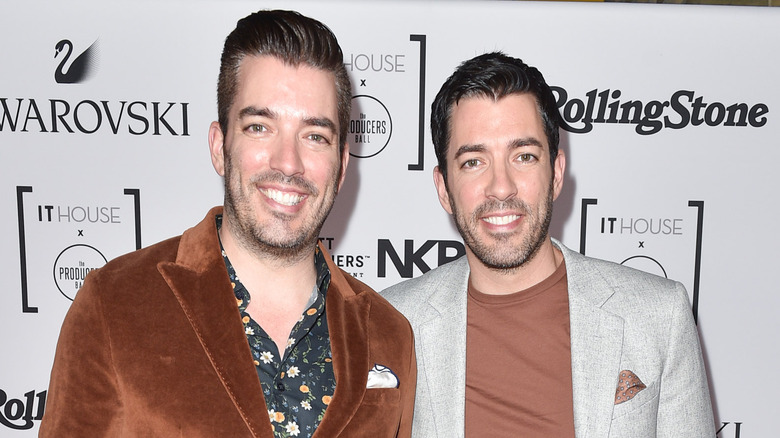 the Property Brothers smiling
