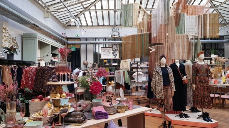 Anthropologie store interior