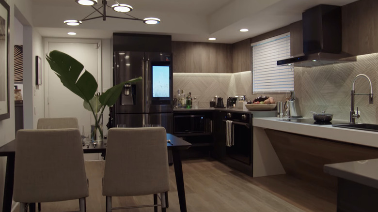 Wesley Hamilton's wheelchair accessible kitchen