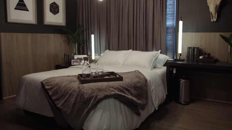 Wesley Hamilton's Renovated bedroom 