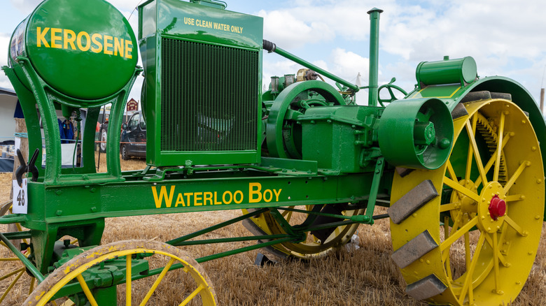 a Waterloo Boy Model N tractor