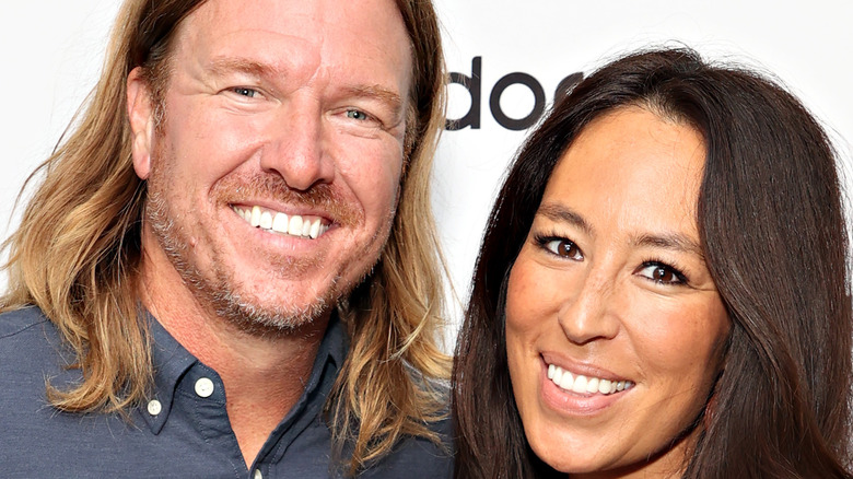 Chip and Joanna Gaines smiling