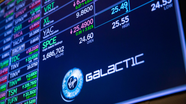 New York Stock Exchange board