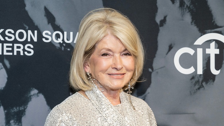 martha stewart smiling