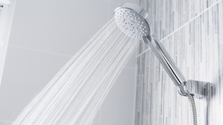 Silver showerhead