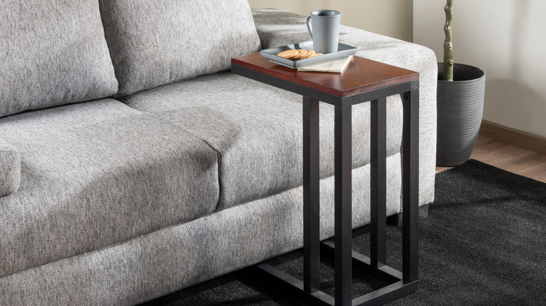 c-table over a couch