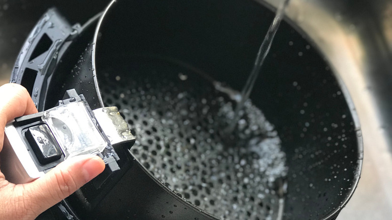 I Tried That TikTok Trick for Cleaning My Air Fryer. Here's What Happened.