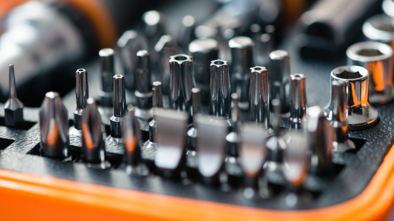New screw bit set