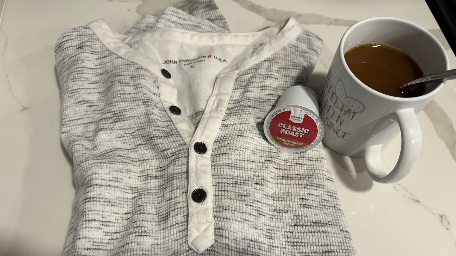 We Tried Removing Coffee Stains With Sparkling Water. This One Was A Grind