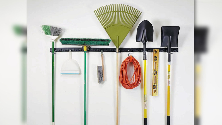 Yukon wall-mount tool organizer mounted in a garage