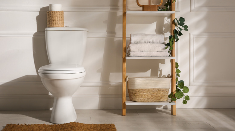 modern bathroom interior