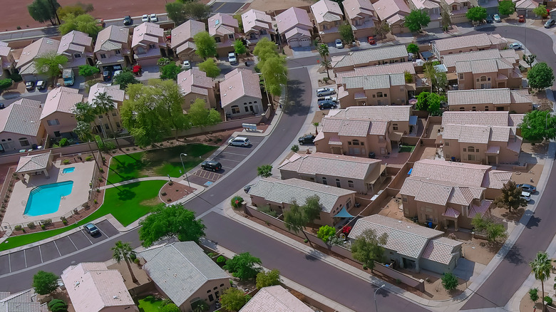 Suburb in Phoenix, Arizona