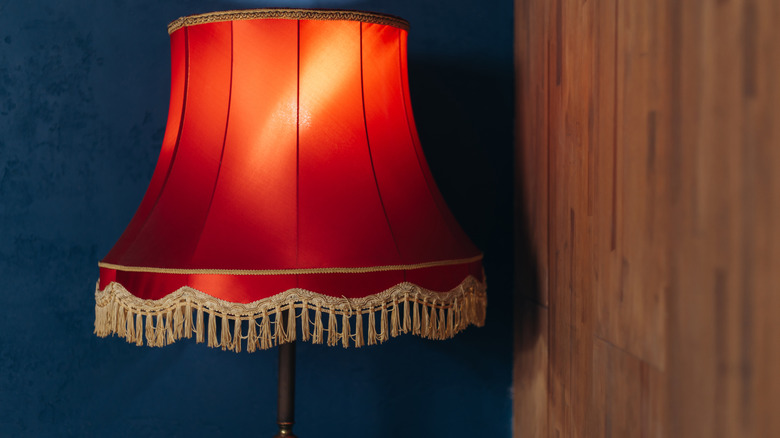 Vintage style lampshade