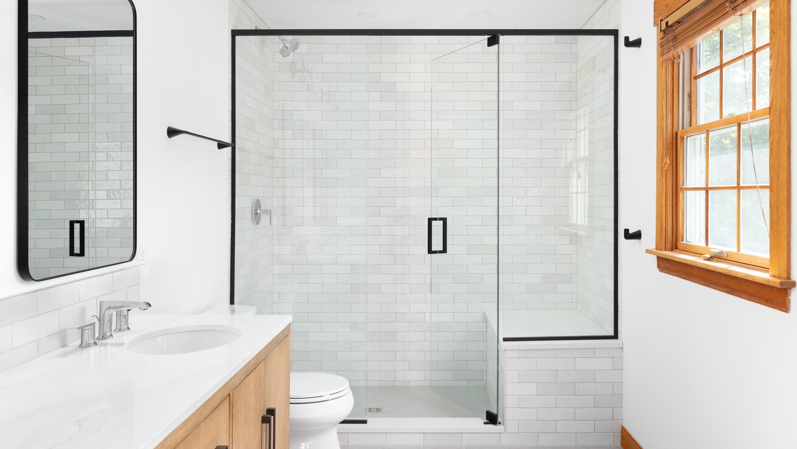 The TikTokApproved Way To Bring Subway Tile Into Your Shower