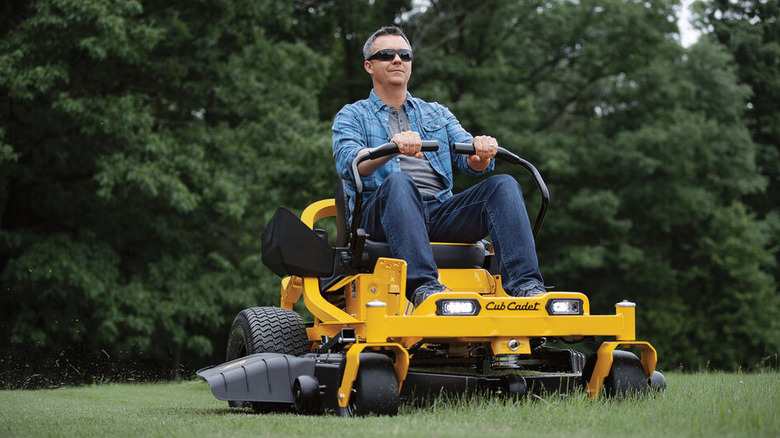 The Cub Cadet Ultima ZT1 50-Inch ride-on mower