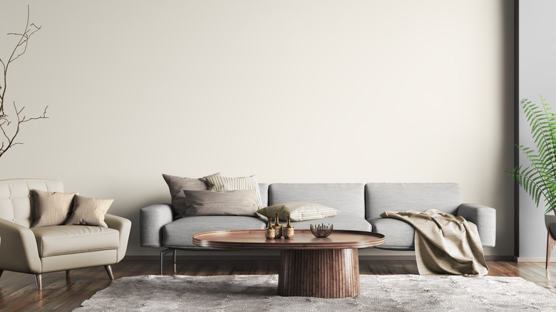 Earthy living room 