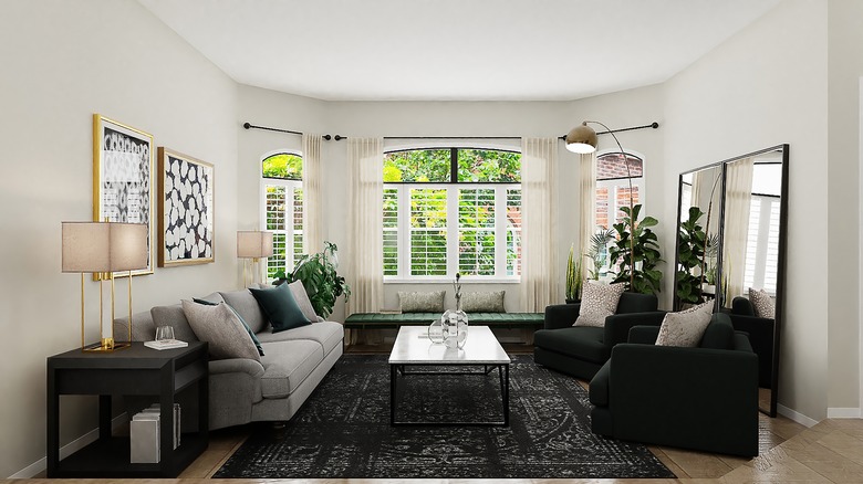 Bright and inviting living room