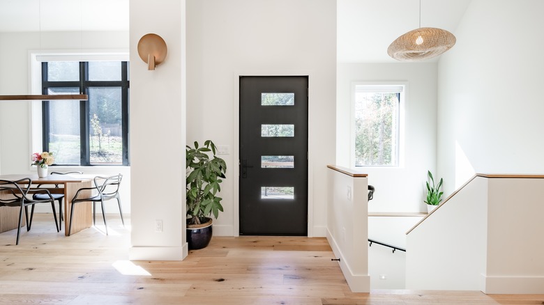Modern, open-concept living space