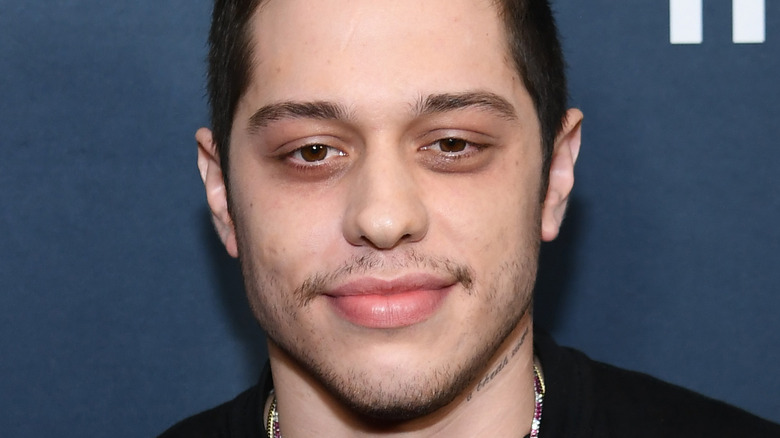 close up shot of Pete Davidson