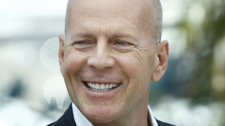 Bruce Willis close-up